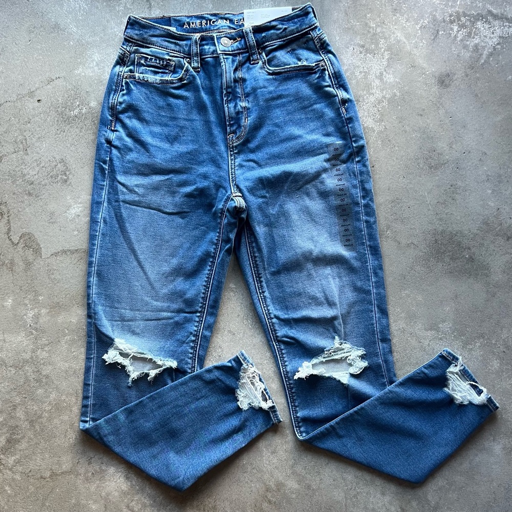 AEO Mom Jeans